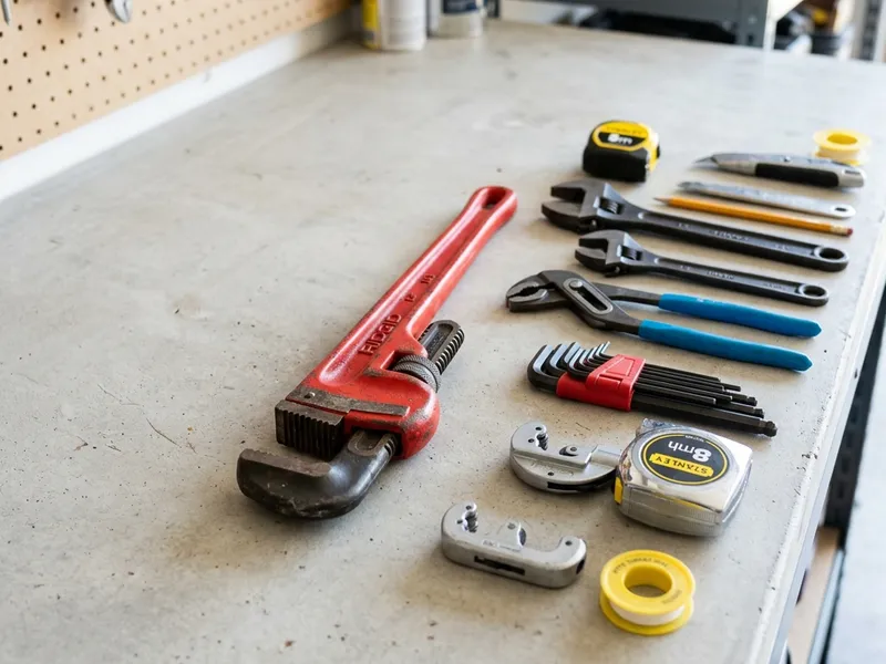 Professional plumbers in Norton Shores, MI equipped with top-tier tools for residential and commercial plumbing services.